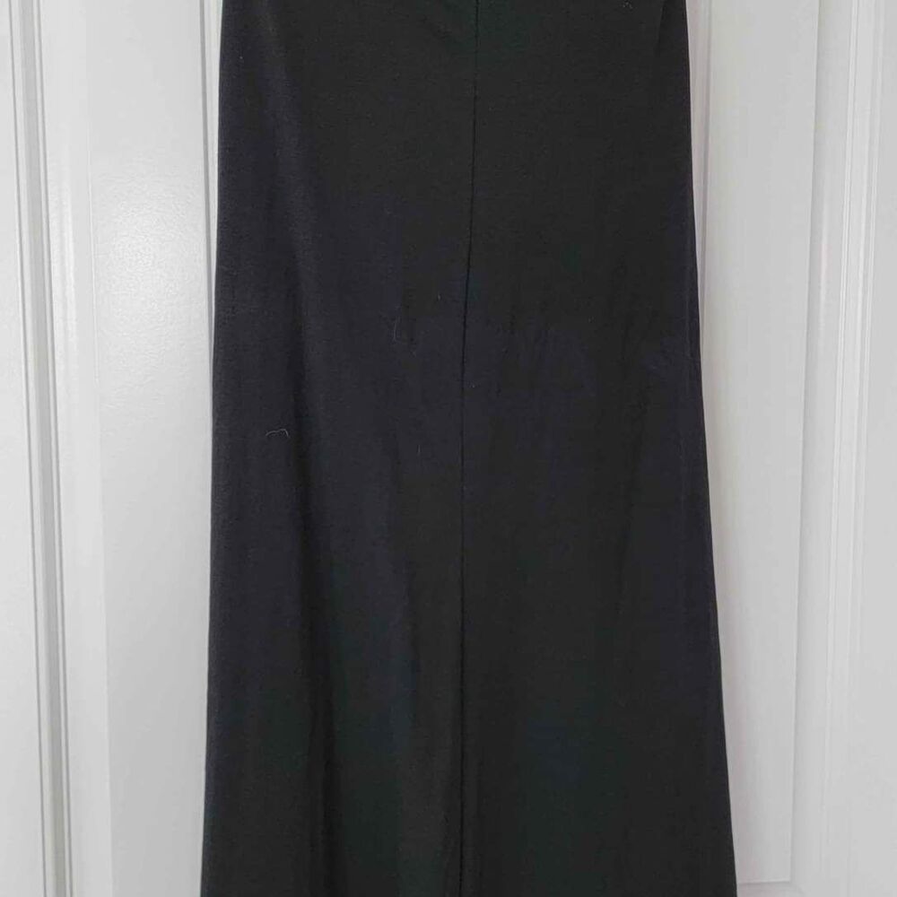 Derek Heart Strapless Black Long Casual Dress S - Picture 4 of 4
